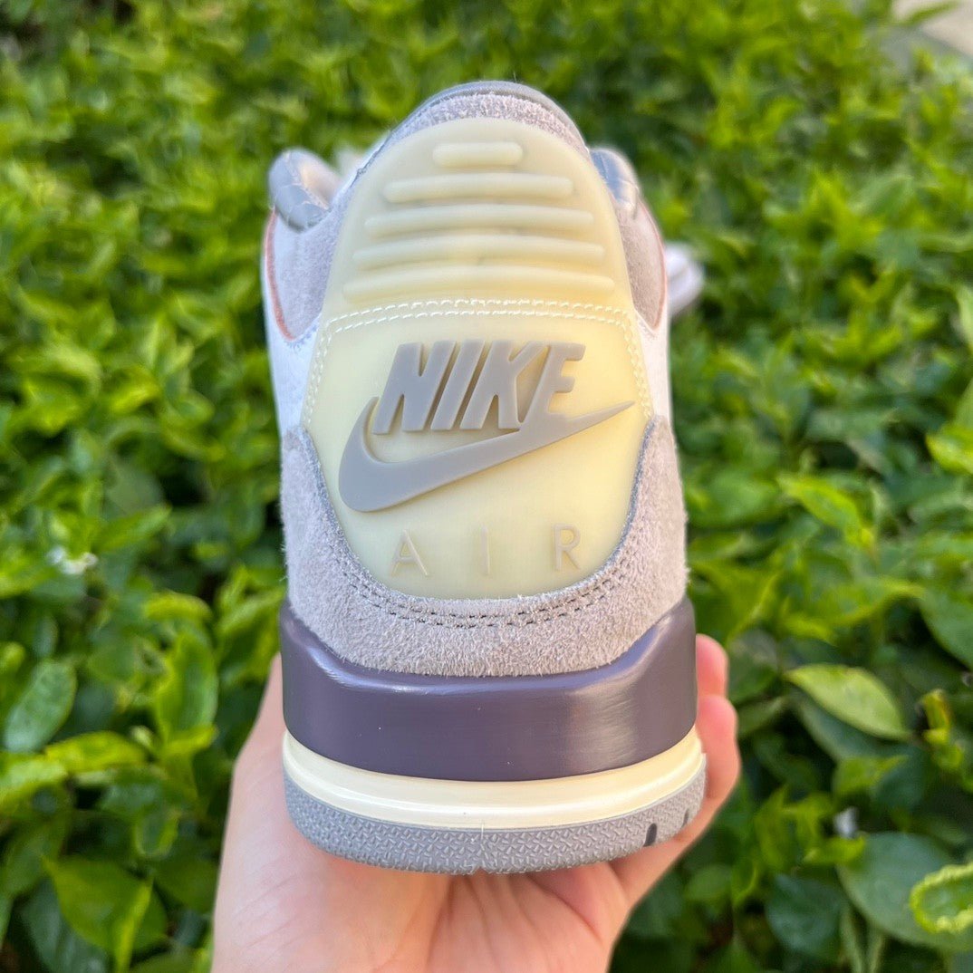 Air Jordan 3 A Ma Maniere Sail - Medium - Grey Unisex Streetwear Limited Edition