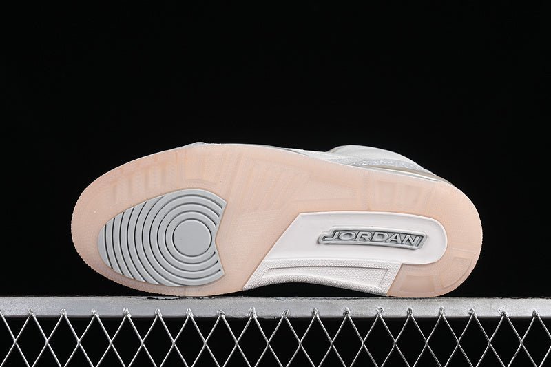 AIR Jordan 3 Craft Ivory Ivory - Mist - Cream - Grey Unisex Streetwear Limited Edition - **Air Jordan 3 Craft Ivory Ivory/Grey Mist/Cream** Experience refined elegance with the Air Jordan 3