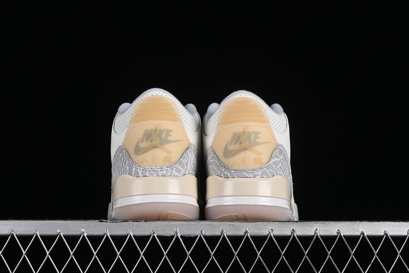 AIR Jordan 3 Craft Ivory Ivory - Mist - Cream - Grey Unisex Streetwear Limited Edition - **Air Jordan 3 Craft Ivory Ivory/Grey Mist/Cream** Experience refined elegance with the Air Jordan 3