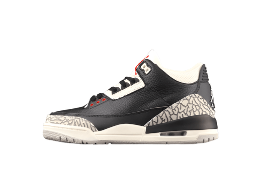 AIR Jordan 3 Desert Cement - Rush Orange-fossil Stone-sail Sneakers - Black Unisex Streetwear Limited Edition - Air Jordan 3 Desert Cement Black/Rush Orange-Fossil Stone-Sail Experience a bold fusion