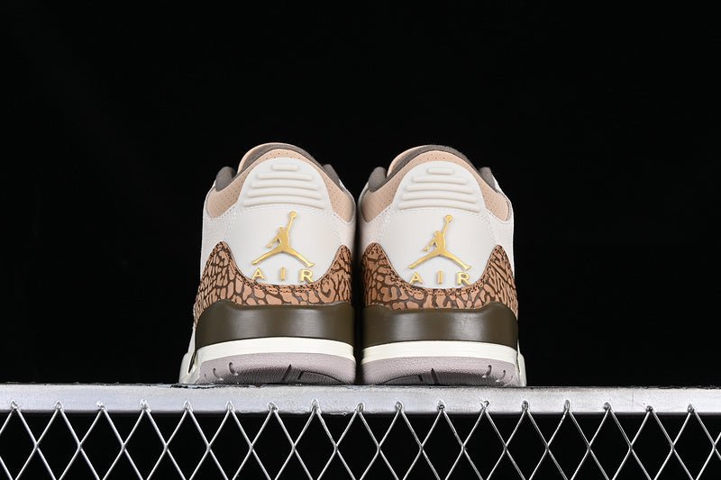 AIR Jordan 3 Palomino Grey - Brown - Sneakers - White Unisex Streetwear Limited Edition - **Air Jordan 3 Palomino Grey/Brown/White** Elevate your sneaker collection with the Air Jordan 3 Palomino