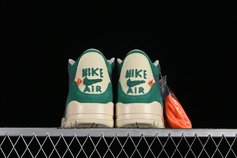 AIR Jordan 3 Retro Bicoastal - - Malachite - Fossil - Black Unisex Streetwear Limited Edition - **Air Jordan 3 Retro Bicoastal/Black/Malachite/Fossil** Introducing the Air Jordan 3 Retro Bicoastal/Bla