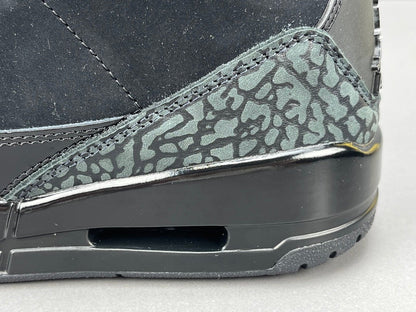 AIR Jordan 3 Retro Cat - Black Unisex Streetwear Limited Edition