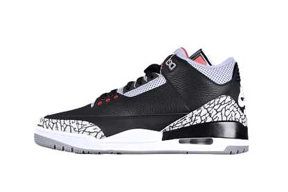 AIR Jordan 3 Retro Cement 2018 White - - Grey Sneakers - Black Unisex Streetwear Limited Edition