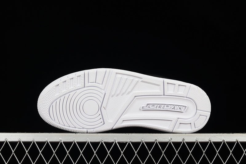 AIR Jordan 3 Retro Cyber Monday - - White Sneakers - Black Unisex Streetwear Limited Edition - **Air Jordan 3 Retro Cyber Monday Black/Black/White** Experience the perfect blend of sleek design and