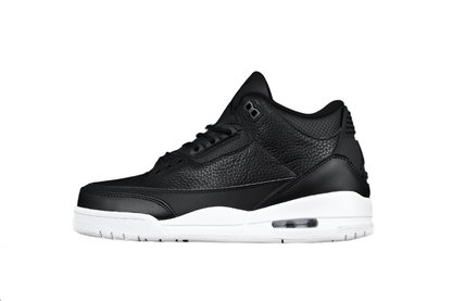 AIR Jordan 3 Retro Cyber Monday - - White Sneakers - Black Unisex Streetwear Limited Edition - **Air Jordan 3 Retro Cyber Monday Black/Black/White** Experience the perfect blend of sleek design and