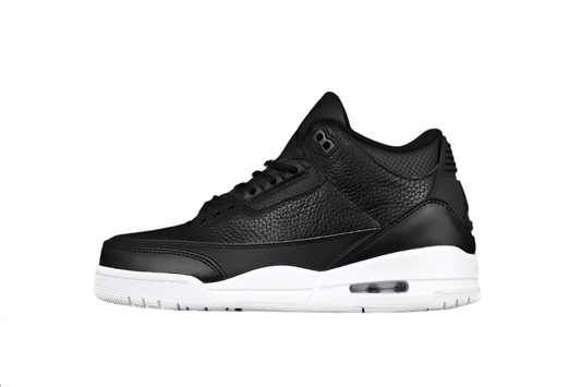 AIR Jordan 3 Retro Cyber Monday - - White Sneakers - Black Unisex Streetwear Limited Edition - **Air Jordan 3 Retro Cyber Monday Black/Black/White** Experience the perfect blend of sleek design and
