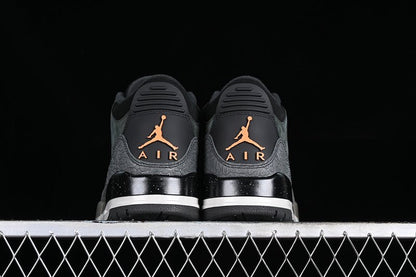 AIR Jordan 3 Retro Fear 2023 Night Stadium - Total Orange - Sneakers - Black Unisex Streetwear Limited Edition - **Air Jordan 3 Retro Fear 2023 Night Stadium/Total Orange/Black** Embrace the bold and