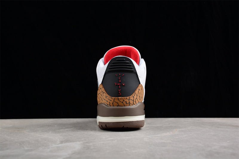 AIR Jordan 3 Retro High Og Aj3 White - Brown - Sneakers - Black Unisex Streetwear Limited Edition - **Air Jordan 3 Retro High OG AJ3 White/Brown/Black** Step into a timeless blend of style