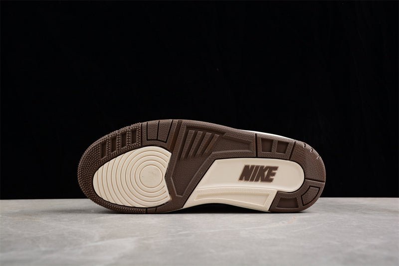 AIR Jordan 3 Retro High Og Aj3 White - Brown - Sneakers - Black Unisex Streetwear Limited Edition - **Air Jordan 3 Retro High OG AJ3 White/Brown/Black** Step into a timeless blend of style
