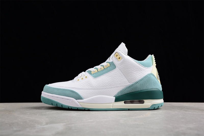 AIR Jordan 3 Retro Mars Stone Aj3 Blue - Sneakers - White Unisex Streetwear Limited Edition - **Air Jordan 3 Retro Mars Stone AJ3 Blue/White** Experience the perfect blend of classic design