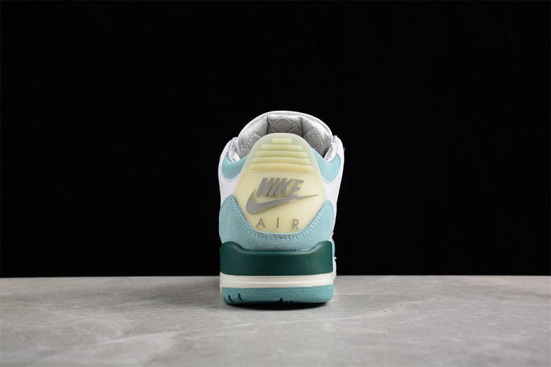 AIR Jordan 3 Retro Mars Stone Aj3 Blue - Sneakers - White Unisex Streetwear Limited Edition - **Air Jordan 3 Retro Mars Stone AJ3 Blue/White** Experience the perfect blend of classic design