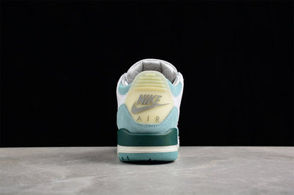 AIR Jordan 3 Retro Mars Stone Aj3 Blue - Sneakers - White Unisex Streetwear Limited Edition - **Air Jordan 3 Retro Mars Stone AJ3 Blue/White** Experience the perfect blend of classic design