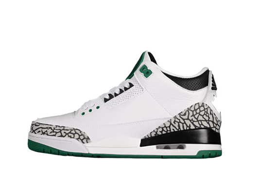 AIR Jordan 3 Retro Oregon Pit Crew White - - Green Sneakers - Black Unisex Streetwear Limited Edition - **Air Jordan 3 Retro Oregon Pit Crew White/Black/Green** Celebrate the spirit of college basketb