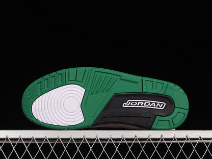 AIR Jordan 3 Retro Oregon Pit Crew White - - Green Sneakers - Black Unisex Streetwear Limited Edition - **Air Jordan 3 Retro Oregon Pit Crew White/Black/Green** Celebrate the spirit of college basketb