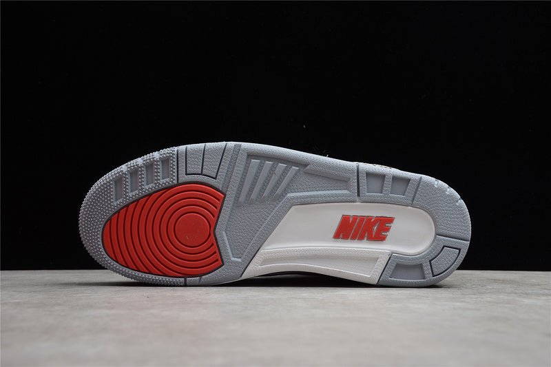 AIR Jordan 3 Retro Se Unite Fire Red - Fire Red - Cement Grey - - Black Unisex Streetwear Limited Edition - The Air Jordan 3 Retro SE 'Unite' in Fire Red/Fire Red/Cement Grey/Black is a bold