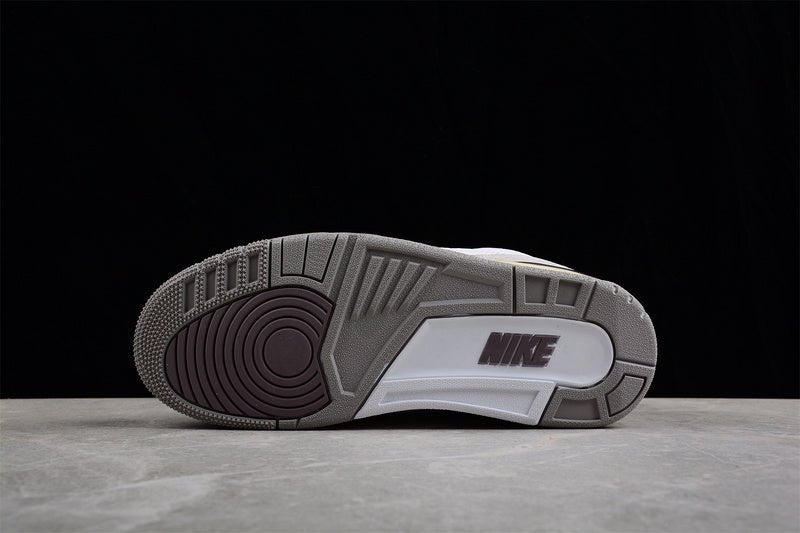AIR Jordan 3 Retro Sp Raised By Women - Medium Grey - Violet Ore Sneakers - White Unisex Streetwear Limited Edition - **Air Jordan 3 Retro SP Raised by Women White/Medium Grey/Violet Ore** Celebrate s