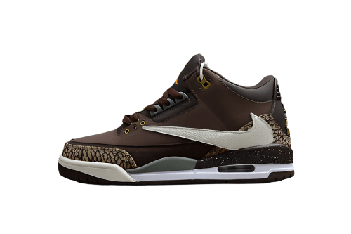 AIR Jordan 3 Retro Tinker Nrg Dark - Gold-beige - Brown Unisex Streetwear Limited Edition
