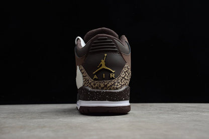 AIR Jordan 3 Retro Tinker Nrg Dark - Gold-beige - Brown Unisex Streetwear Limited Edition