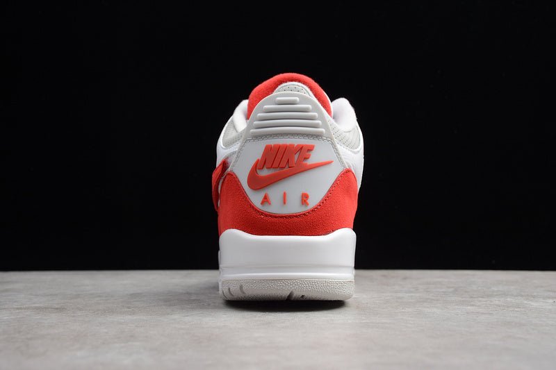 AIR Jordan 3 Retro Tinker - University Red - White Unisex Streetwear Limited Edition