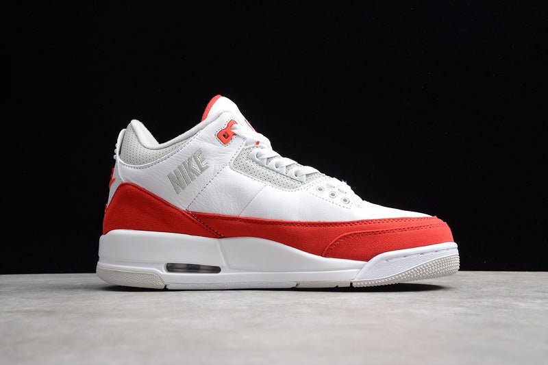 AIR Jordan 3 Retro Tinker - University Red - White Unisex Streetwear Limited Edition