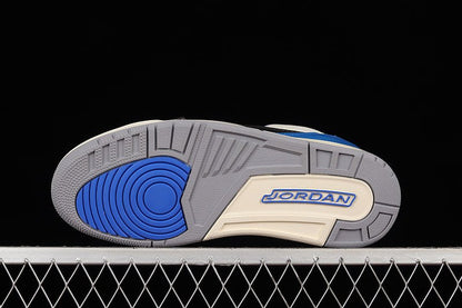 AIR Jordan 3 Retro Unc Beige - Racer - Yellow Sneakers - Blue Unisex Streetwear Limited Edition - **Air Jordan 3 Retro UNC Beige/Racer Blue/Yellow** Step into a blend of collegiate pride and