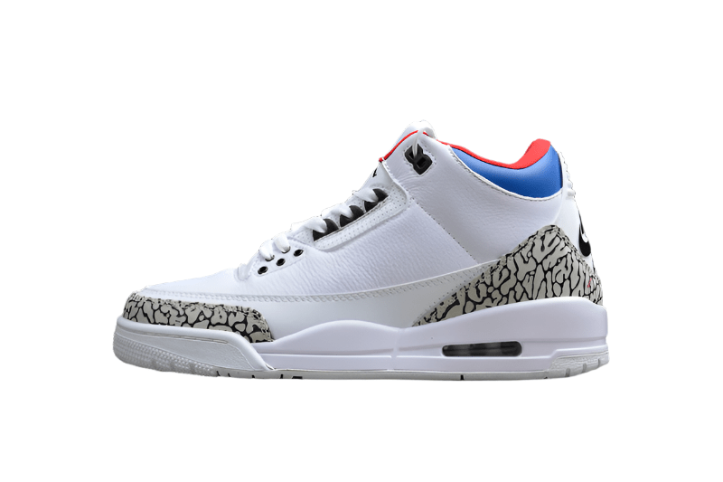 AIR Jordan 3 Sk Nrg Seoul Korea - Soar-atom Red - White Unisex Streetwear Limited Edition - Celebrate the fusion of culture and sport with the Air Jordan 3 SK NRG Seoul