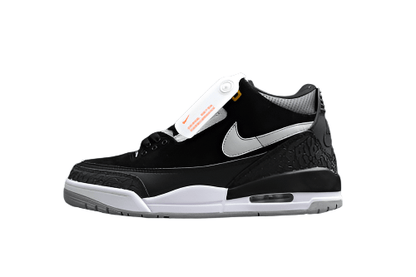 AIR Jordan 3 Tinker - Cement Grey-metallic Gold Sneakers - Black Unisex Streetwear Limited Edition