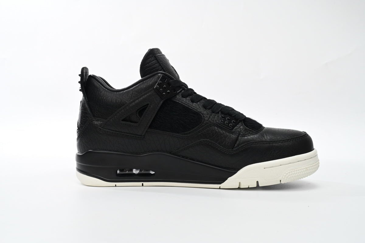 Air Jordan 4 Snake - Black Unisex Streetwear Limited Edition - **Air Jordan 4 Black Snake: Luxurious Craftsmanship with a Bold Edge** The Air Jordan 4