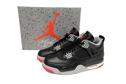 Air Jordan 4 'bred Reimagined' Unisex Streetwear Limited Edition - **Air Jordan 4 'Bred Reimagined'** The Air Jordan 4 'Bred Reimagined' is a fresh take