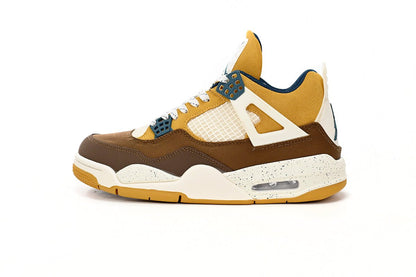 Air Jordan 4 Cacao Wow Brown - White Unisex Streetwear Limited Edition - **Air Jordan 4 Cacao Wow Brown White** The Air Jordan 4 Cacao Wow Brown White
