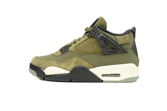 Air Jordan 4 Craft olive - Red Unisex Streetwear Limited Edition - **Air Jordan 4 Craft Olive ** The Air Jordan 4 Craft Olive is a sophisticated and