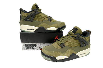 Air Jordan 4 Craft olive - Red Unisex Streetwear Limited Edition - **Air Jordan 4 Craft Olive ** The Air Jordan 4 Craft Olive is a sophisticated and