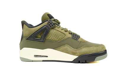 Air Jordan 4 Craft olive - Red Unisex Streetwear Limited Edition - **Air Jordan 4 Craft Olive ** The Air Jordan 4 Craft Olive is a sophisticated and