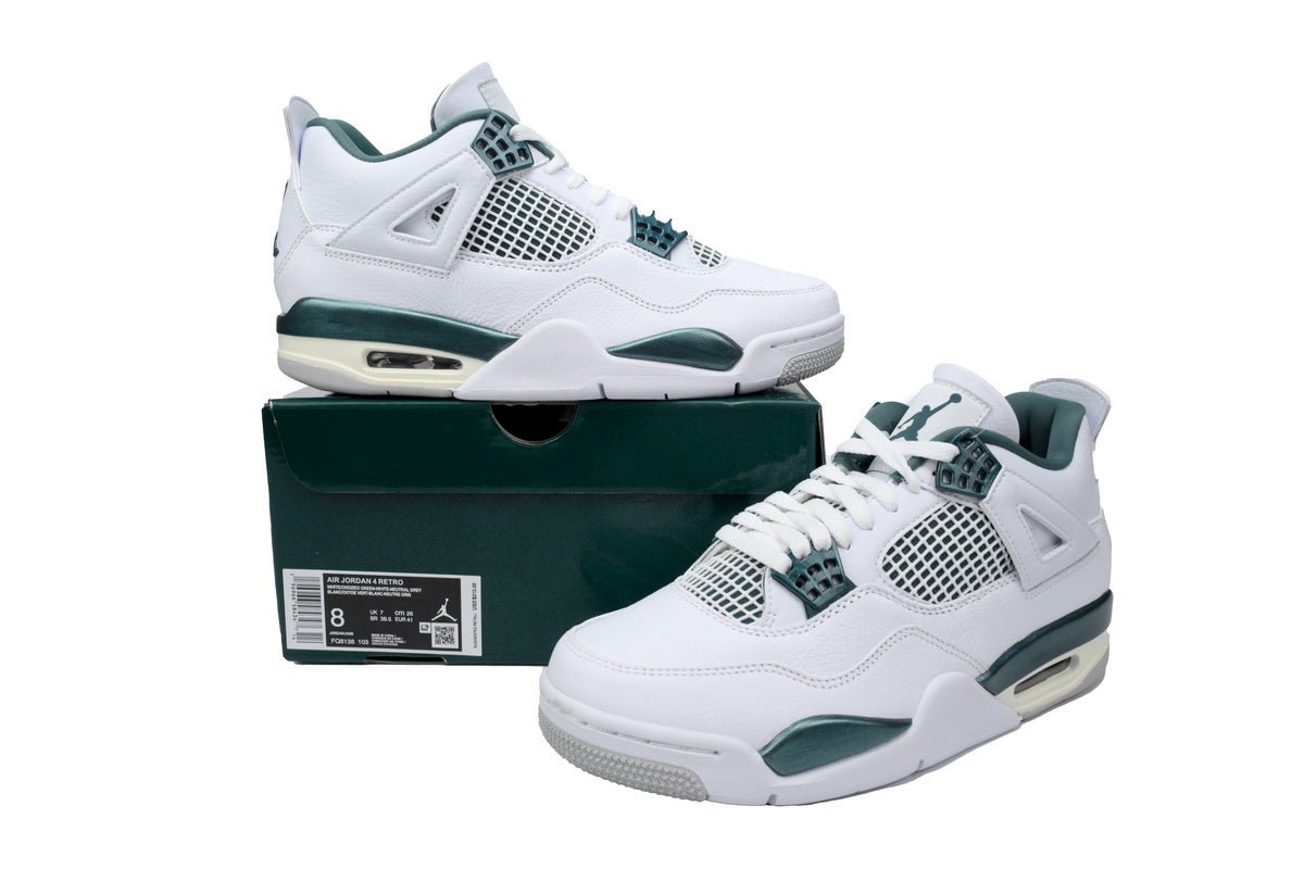 Air Jordan 4 'o - Idized Green' Unisex Streetwear Limited Edition - **Air Jordan 4 'Oxidized Green'** The Air Jordan 4 'Oxidized Green' is a unique and