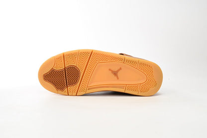 Air Jordan 4 Premium wheat Unisex Streetwear Limited Edition - Introducing the Air Jordan 4 Premium Wheat, a luxurious and stylish iteration of the classic