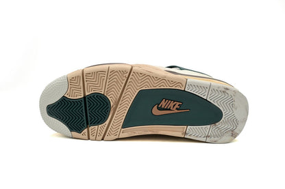 Air Jordan 4 Retro Grey Brown - Blue Unisex Streetwear Limited Edition - **Air Jordan 4 Retro Blue Grey Brown** The Air Jordan 4 Retro Blue Grey Brown