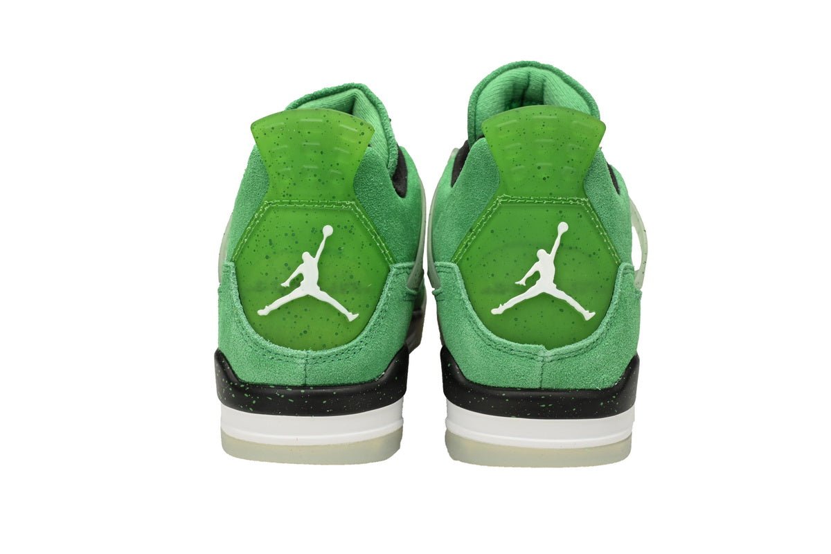 Air Jordan 4 Retro Emerald Green - Black Unisex Streetwear Limited Edition - **Air Jordan 4 Retro Emerald Green Black** The Air Jordan 4 Retro Emerald Green Black