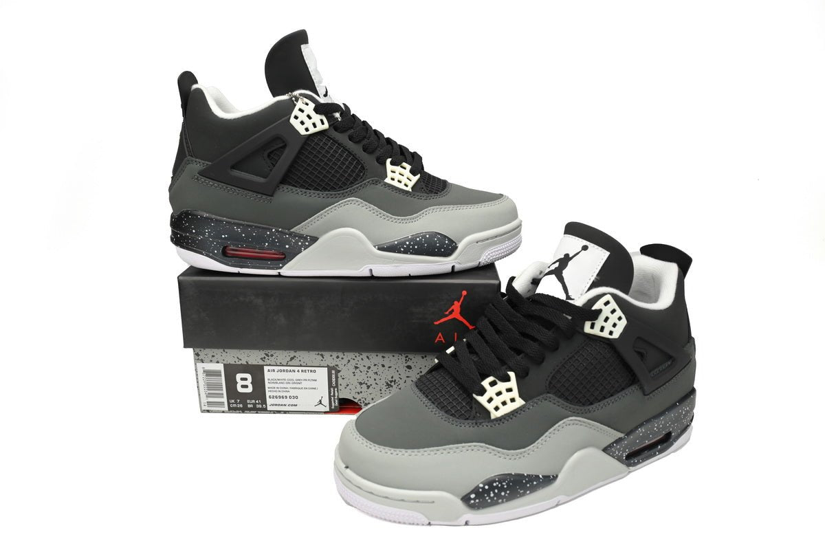 Air Jordan 4 Retro fear Pack - Black Unisex Streetwear Limited Edition - **Air Jordan 4 Retro Fear Pack ** The Air Jordan 4 Retro Fear Pack is a