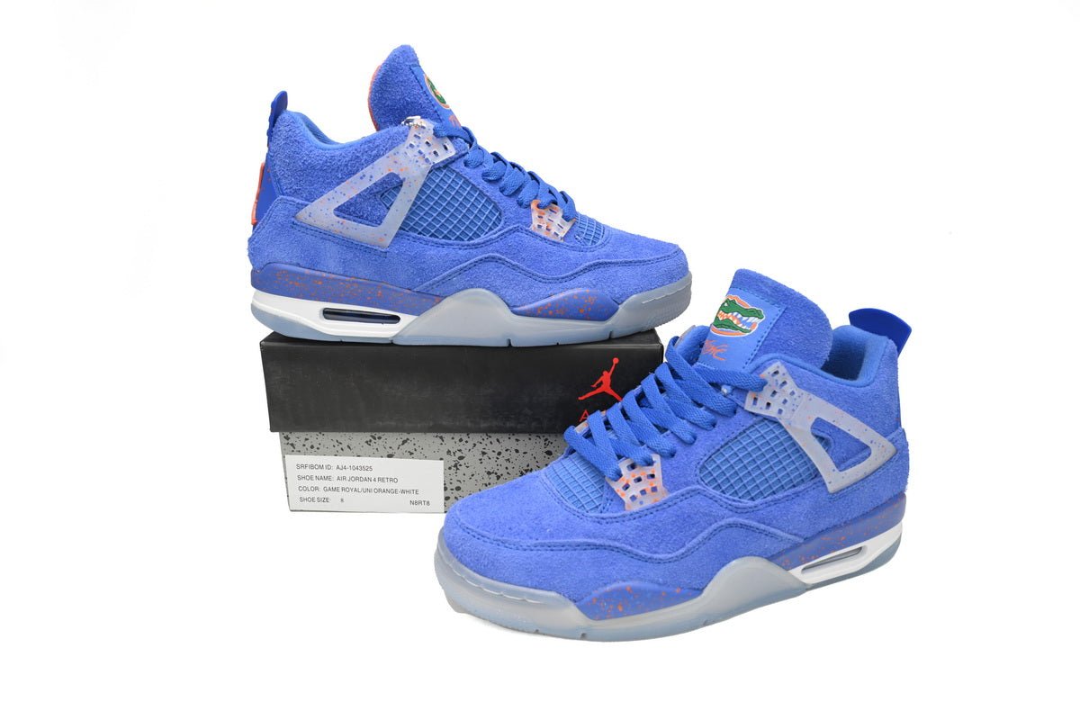 Air Jordan 4 Retro Florida - White Unisex Streetwear Limited Edition - **Air Jordan 4 Retro Florida** The Air Jordan 4 Retro Florida is a tribute to