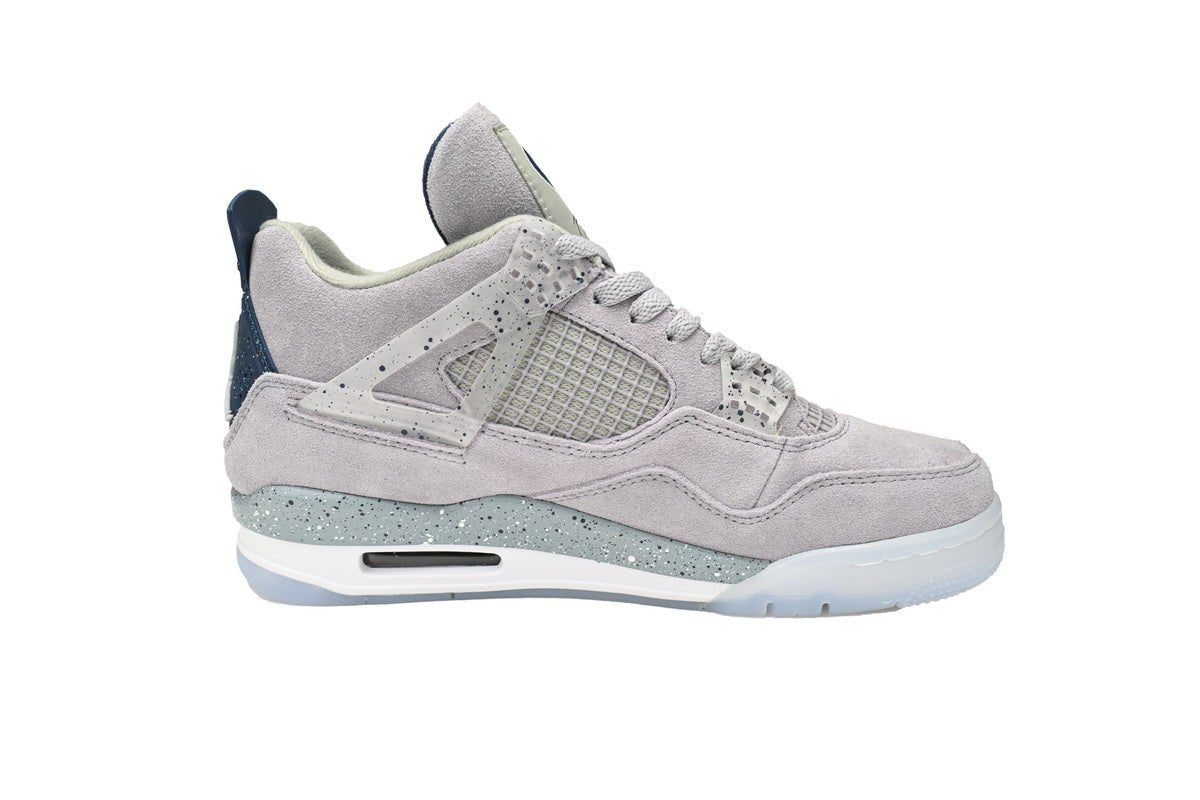 Air Jordan 4 Retro 'georgetown' - Blue Unisex Streetwear Limited Edition - **Air Jordan 4 Retro 'Georgetown'** The Air Jordan 4 Retro 'Georgetown' is a striking and