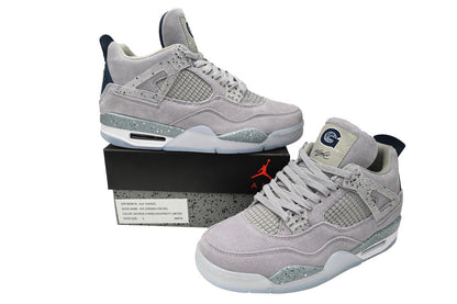 Air Jordan 4 Retro 'georgetown' - Blue Unisex Streetwear Limited Edition - **Air Jordan 4 Retro 'Georgetown'** The Air Jordan 4 Retro 'Georgetown' is a striking and