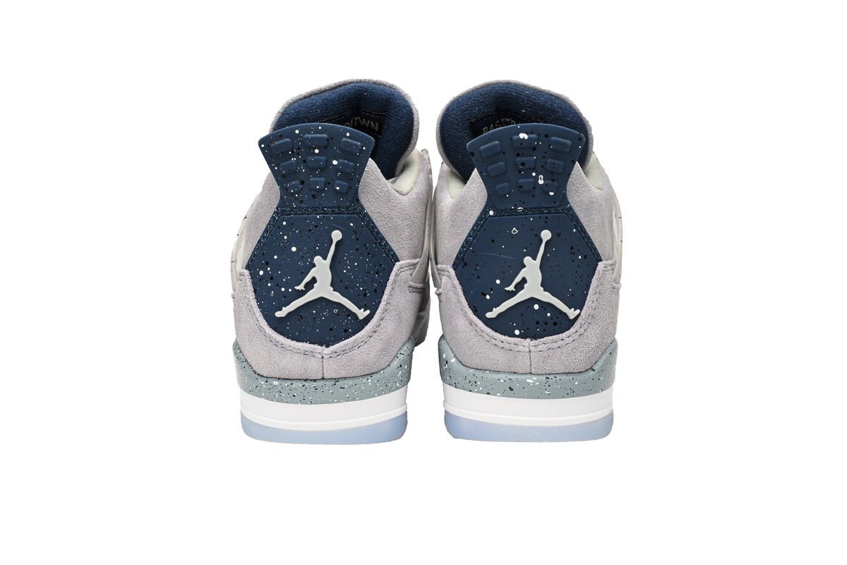 Air Jordan 4 Retro 'georgetown' - Blue Unisex Streetwear Limited Edition - **Air Jordan 4 Retro 'Georgetown'** The Air Jordan 4 Retro 'Georgetown' is a striking and