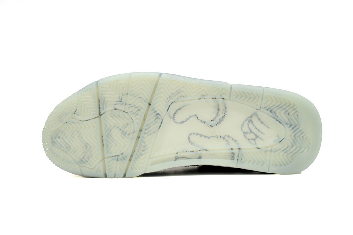 Air Jordan 4 Retro Kaws - Grey Unisex Streetwear Limited Edition - **Air Jordan 4 Retro KAWS Grey** The Air Jordan 4 Retro KAWS Grey is a