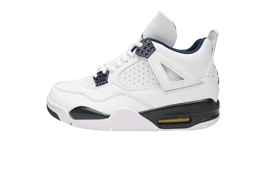 Air Jordan 4 Retro Ls Legend Sneakers - Blue Unisex Streetwear Limited Edition - Step into iconic style with the Air Jordan 4 Retro LS Legend Blue, a timeless