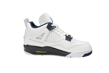 Air Jordan 4 Retro Ls Legend Sneakers - Blue Unisex Streetwear Limited Edition - Step into iconic style with the Air Jordan 4 Retro LS Legend Blue, a timeless