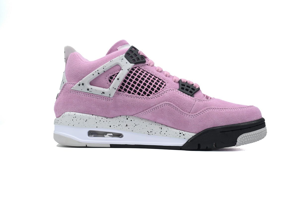 Air Jordan 4 Retro 'orchid' Unisex Streetwear Limited Edition - The Air Jordan 4 Retro 'Orchid' is a captivating blend of style and elegance, perfect