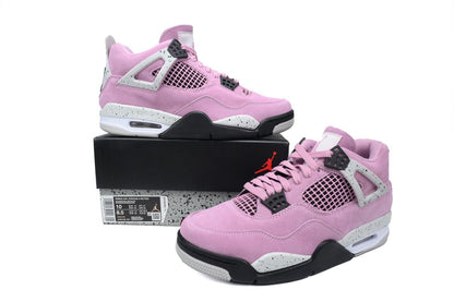 Air Jordan 4 Retro 'orchid' Unisex Streetwear Limited Edition - The Air Jordan 4 Retro 'Orchid' is a captivating blend of style and elegance, perfect