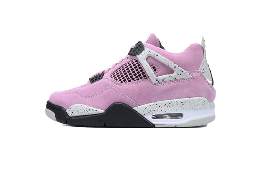 Air Jordan 4 Retro 'orchid' Unisex Streetwear Limited Edition - The Air Jordan 4 Retro 'Orchid' is a captivating blend of style and elegance, perfect