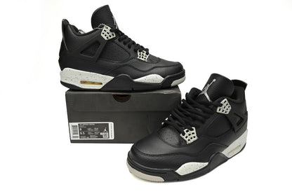 Air Jordan 4 Retro Oreo - Black Unisex Streetwear Limited Edition - **Air Jordan 4 Retro Oreo** The Air Jordan 4 Retro Oreo is a timeless rendition